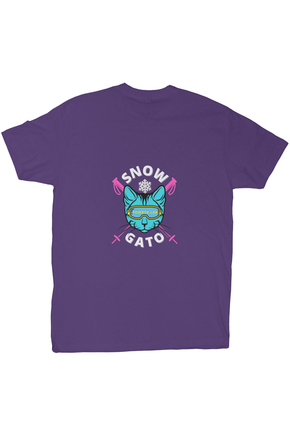 Snow Gato Skier T-shirt