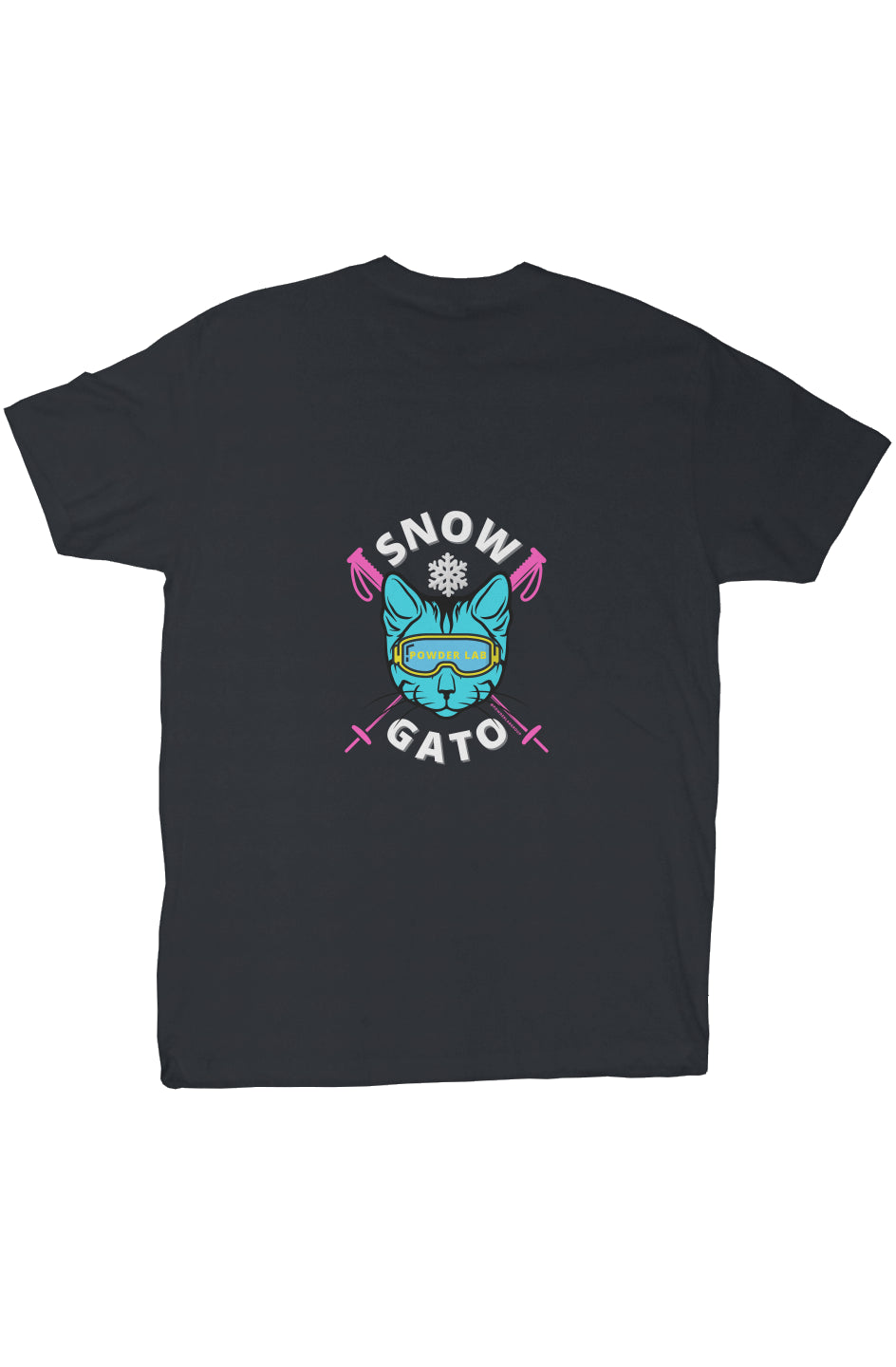 Snow Gato Skier T-shirt