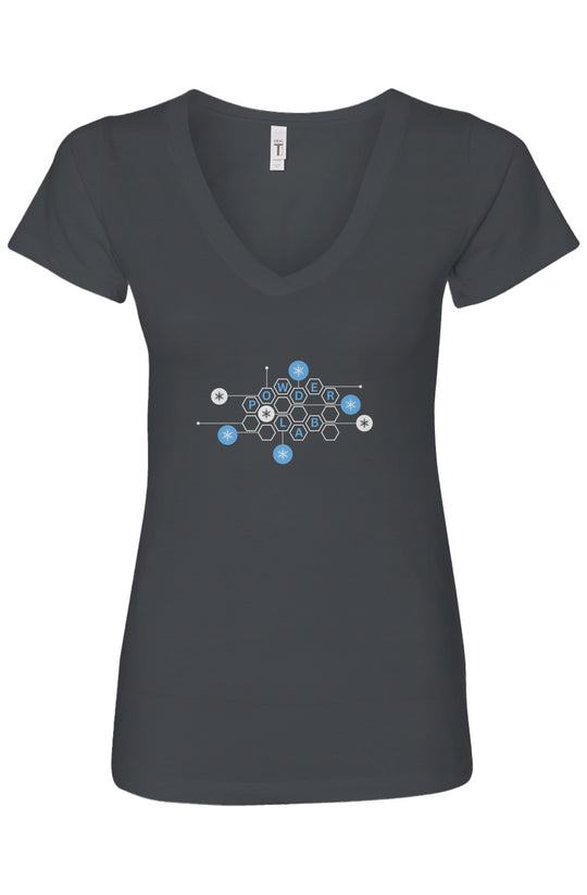 Women's PL Honeycomb V-neck