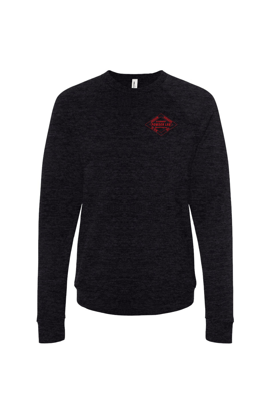 Best Friends Deep Powder Fleece Crewneck Sweatshirt (red logo)