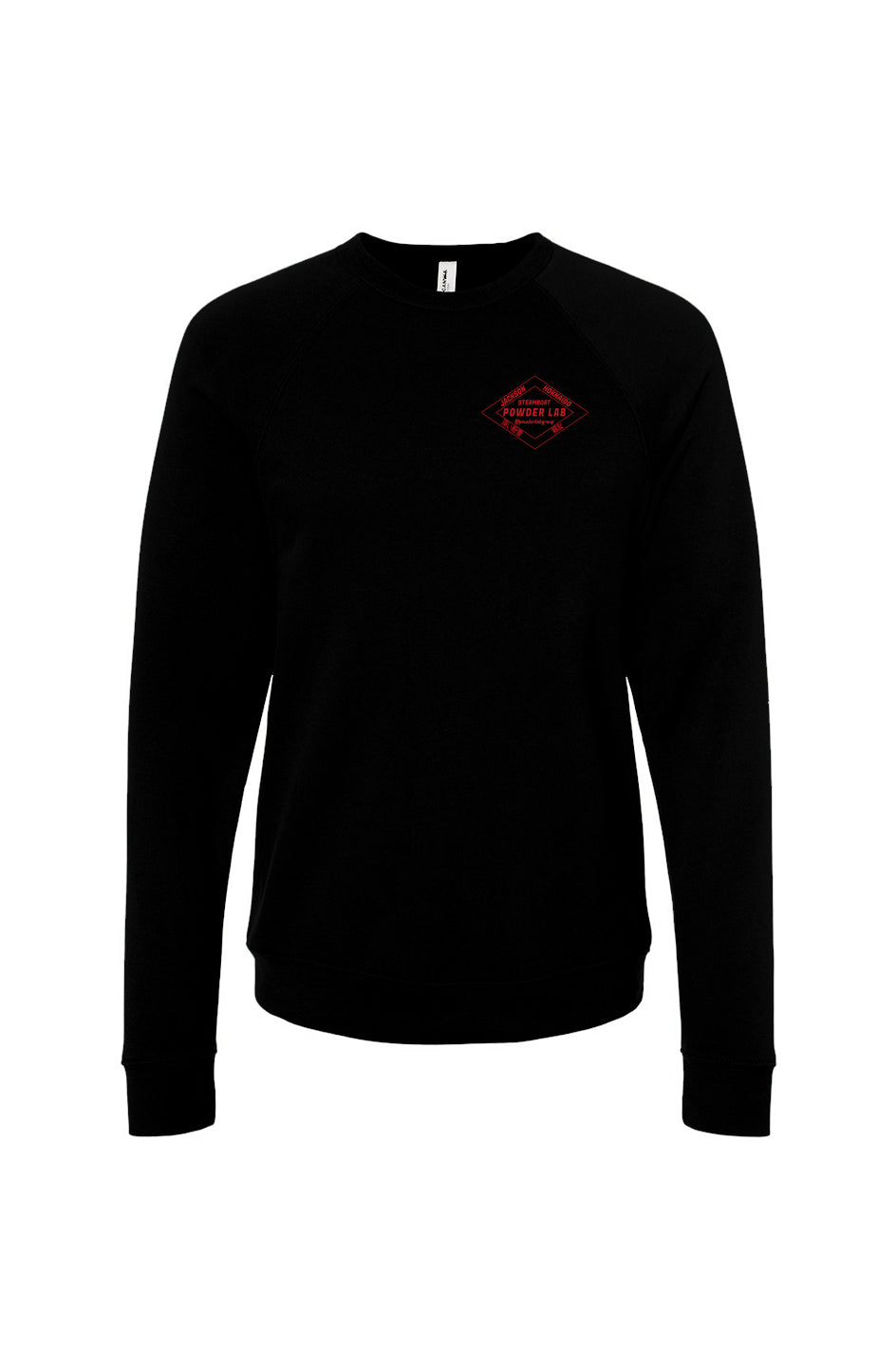 Best Friends Deep Powder Fleece Crewneck Sweatshirt (red logo)